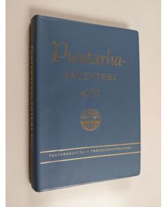 käytetty kirja Puutarhakalenteri 1972