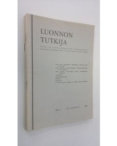 käytetty teos Luonnon tutkija vuosikerta 1966