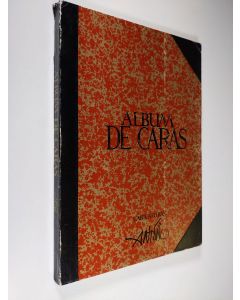 Kirjailijan Antonio Moreira Antunes käytetty kirja Album de Caras - caricaturas Antonio