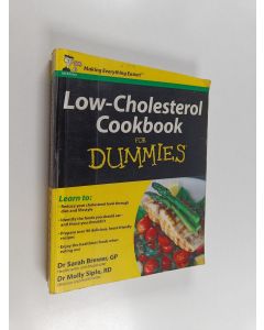 Kirjailijan Dr. Sarah Brewer & Molly Siple käytetty kirja Low-Cholesterol Cookbook For Dummies