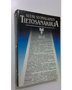 Tekijän Matti Eskola  käytetty kirja Suuri suomalainen tietosanakirja Lir-ö