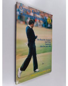 käytetty kirja 114th open golf championship - The royal St. George's Golf club sndwich 18th - 21st July 1985