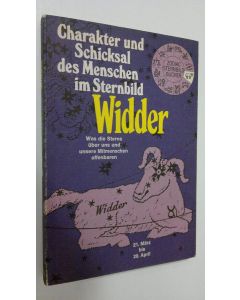 käytetty kirja Widder : Charakter und Schicksal des Menschen im Sternbild