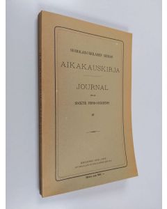 käytetty kirja Suomalais-ugrilaisen seuran aikakauskirja 57 = Journal de la société Finno-ougrienne 57