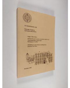 käytetty kirja Joustava ja laaja-alainen opettaja : ainedidaktiikan symposiumi Helsingissä 7.2.1992 : juhlakirja Lyyli Virtasen merkkipäivän johdosta 10.2.1992