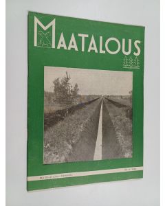 käytetty teos Maatalous N:o 10-11/1940 : loka-marraskuu