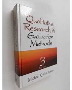 Kirjailijan Michael Quinn Patton käytetty kirja Qualitative Research & Evaluation Methods