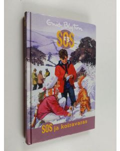 Kirjailijan Enid Blyton käytetty kirja SOS ja koiravaras