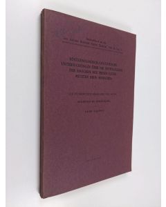 Kirjailijan Lauri Halonen käytetty kirja Röntgenologisch-anatomische Untersuchungen über die Entwicklung der Knochen der freien Extremiteten beim Menschen - I. Die Extremitetenknochen der Feten