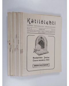 käytetty teos Kätilölehti 1947 (vuosikerta)