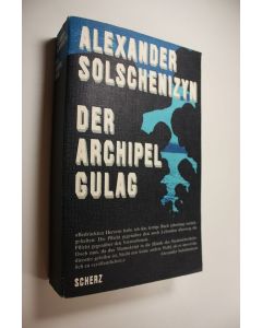 Kirjailijan Alexander Solschenizyn käytetty kirja Der Archipel Gulag