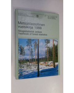 käytetty kirja Metsätilastollinen vuosikirja 1988