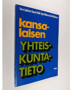 käytetty kirja Kansalaisen yhteiskuntatieto