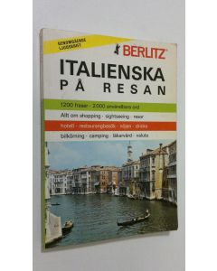 käytetty kirja Italienska på resan