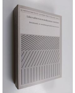 käytetty kirja Liikevaihtoverotoimikunnan mietintö - Betänkande av omsättningsskattekommissionen