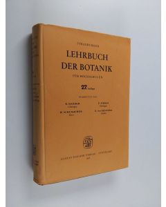 käytetty kirja Lehrbuch der Botanik fur hochschulen