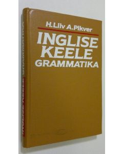 Kirjailijan H. Liiv käytetty kirja Inglise keele grammatika