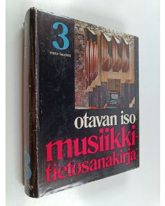 käytetty kirja Otavan iso musiikkitietosanakirja 3, Herz-laudes