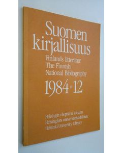 käytetty kirja Suomen kirjallisuus 12/1984