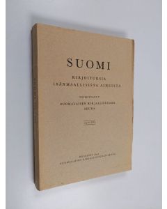 käytetty kirja Suomi : kirjoituksia isänmaallisista aiheista 104:s osa