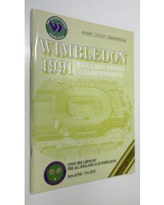 käytetty teos Wimbledon 1991 : the lawn tennis championships (Sunday, 7th July, thirteenth day)