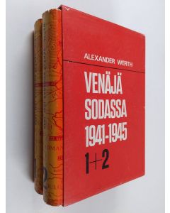 Kirjailijan Alexander Werth käytetty kirja Venäjä sodassa 1941-1945 1-2 (pahvikotelossa)