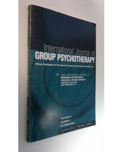 Kirjailijan Les R. Greene käytetty kirja International Journal of Group Psychotherapy : Official Publication of The American Group Psychotherapy association inc Volume 55 Number 4 October 2005