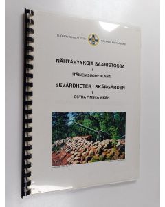 Kirjailijan Kaj-Erik Löfgren käytetty teos Nähtävyyksiä saaristossa 1 : Itäinen suomenlahti = Sevärdheter i skärgården 1 : Östra Finska viken