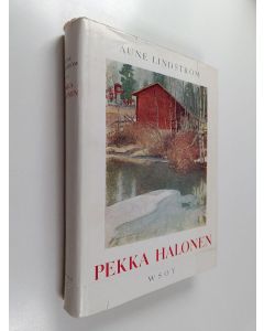 Kirjailijan Aune Lindström käytetty kirja Pekka Halonen