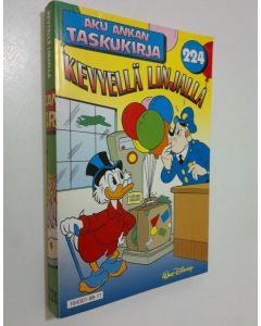 Kirjailijan Walt Disney käytetty kirja Kevyellä linjalla