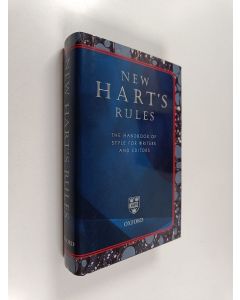 Kirjailijan R. M. Ritter käytetty kirja New Hart's rules