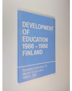 käytetty kirja Development of education 1986-1988 : Finland