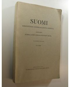 käytetty kirja Suomi : kirjoituksia isänmaallisista aineista, viides jakso, 11:s osa