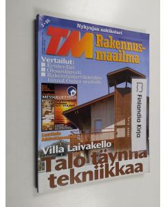 käytetty kirja TM Rakennusmaailma 3/2005 / Virallinen Messuluettelo - Asuntomessut Oulussa 15.7.-14.8.2005