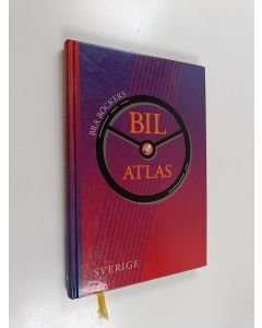 käytetty kirja Bil atlas : Sverige
