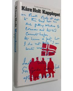 Kirjailijan Kåre Holt käytetty kirja Kapplopet