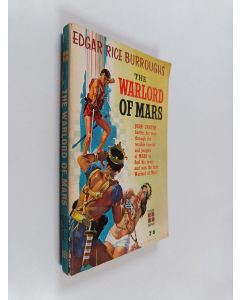 Kirjailijan Edgar Rice Burroughs käytetty kirja The Warlord of Mars Illustrated