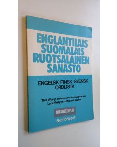 käytetty kirja Englantilais-suomalais-ruotsalainen sanasto This way- ja Mainstream-kursseja varten