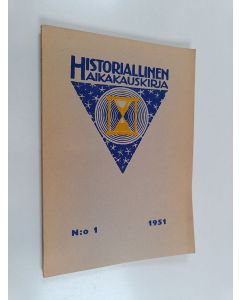 käytetty kirja Historiallinen aikakauskirja 1/1951