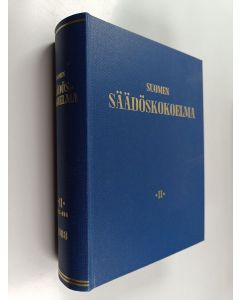 käytetty kirja Suomen säädöskokoelma vuodelta 1988 : 2, 372-896