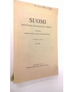 käytetty kirja Suomi : kirjoituksia isänmaallisista aiheista : viides jakso 18:s osa