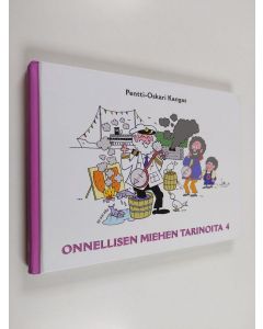 Kirjailijan Pentti-Oskari Kangas käytetty kirja Onnellisen miehen tarinoita 4