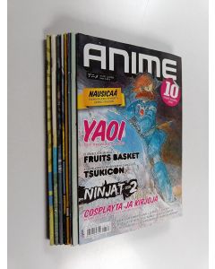 käytetty teos Anime-lehti vuosikerta 2008 (8 lehteä)