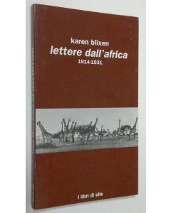 Kirjailijan Karen Blixen käytetty kirja Lettere dall'africa 1914-1931