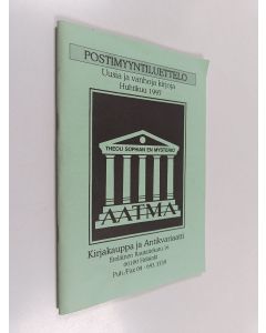 käytetty teos Postimyyntiluettelo : Uusia ja vanhoja kirjoja huhtikuu 1997