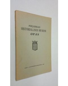 Kirjailijan Arne Appelgren käytetty kirja Pohjanmaan historiallisen museon opas