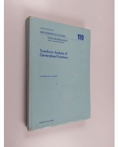 Kirjailijan O. P. Misra käytetty kirja Transform analysis of generalized functions