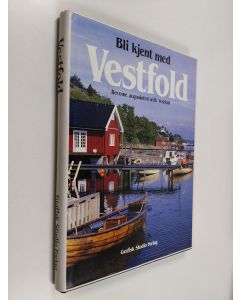 Kirjailijan Hans Kristian Bertelsen käytetty kirja Bli kjent med Vestfold