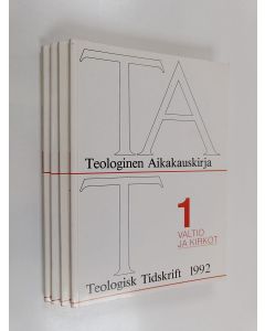 käytetty kirja Teologinen aikakauskirja 1-4/1992