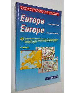 käytetty kirja Europa mit Ortsverzeichnis = Europa with index of localities